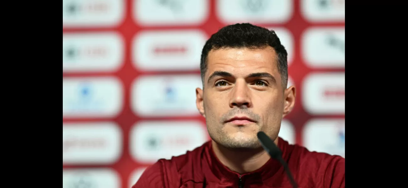 Xhaka injured before England vs Switzerland game at Euro 2024.