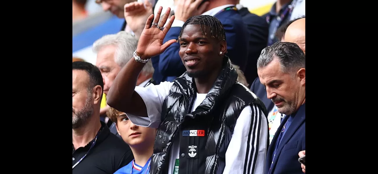 Pogba watches Euro 2024 as he serves football ban.