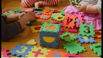 Childcare workers cannot use personal phones to take pictures of kids.
