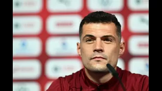 Xhaka injured before England vs Switzerland game at Euro 2024.