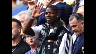 Pogba watches Euro 2024 as he serves football ban.