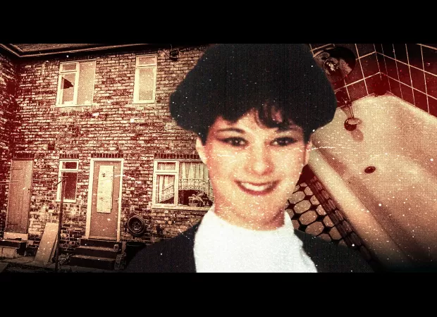 A woman was discovered dead under her bathtub, resulting in a tragic situation.