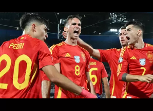 Spain easily qualifies for the quarterfinals of Euro 2024 by defeating Georgia.