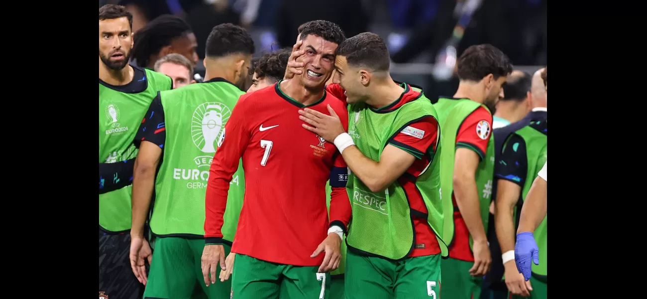 Ronaldo addresses emotional reaction to missed penalty for Portugal in Euro 2024.