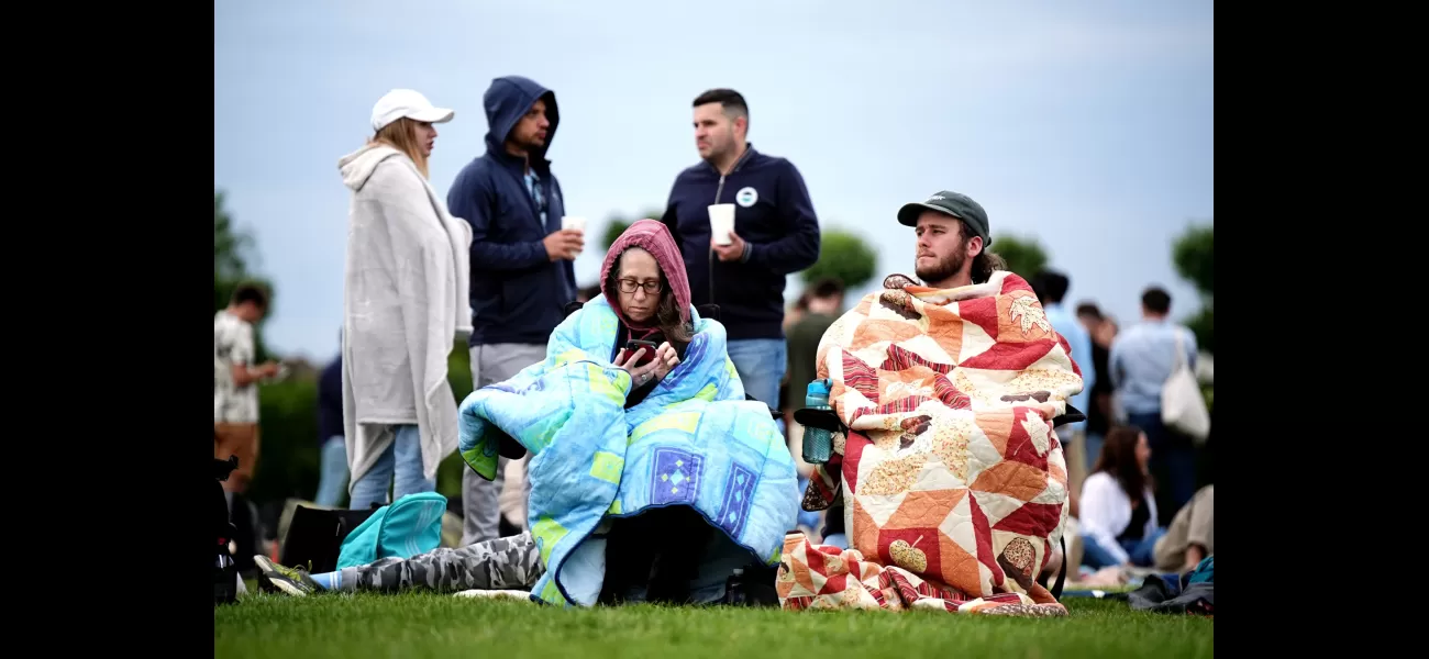 Wimbledon spectators prepared for a varied week ahead as rain is predicted.
