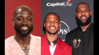 Wade recognizes LeBron and Bronny James achieving their dream of playing together.