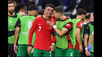 Ronaldo addresses emotional reaction to missed penalty for Portugal in Euro 2024.