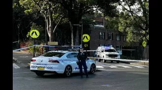 14-year-old arrested for stabbing incident at University of Sydney by the police.