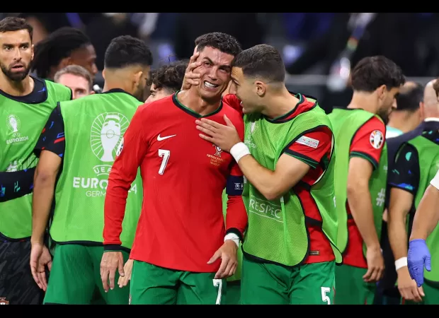 Ronaldo addresses emotional reaction to missed penalty for Portugal in Euro 2024.