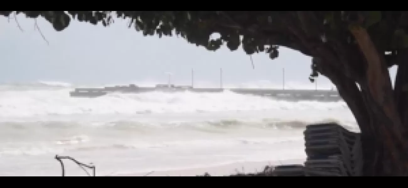 Beryl, a hurricane, has reached Category 5 and is causing destruction on islands in the southeast Caribbean.