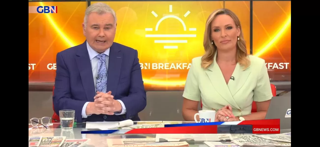 TV host Eamonn Holmes leaves GB News due to health issues.