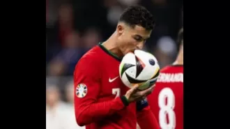 Portugal's emotional rollercoaster ends in victory as Ronaldo sheds tears of joy during thrilling shootout against Slovenia in Euro 2024.