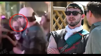 Paul Mescal was allegedly caught on camera sniffing a suspicious substance from a key during a wild Glastonbury weekend.