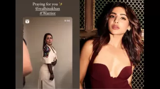 Samantha praises Hina Khan, who is battling breast cancer, for her strength and resilience.