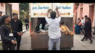 A stampede at a religious event in Hathras, India resulted in 27 dead and numerous injured.