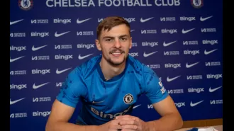 Dewsbury-Hall meets Chelsea player after making 'exciting' move.