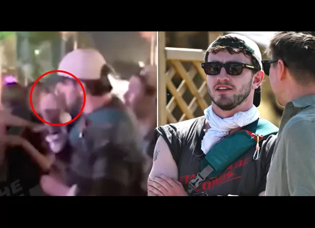 Paul Mescal was allegedly caught on camera sniffing a suspicious substance from a key during a wild Glastonbury weekend.