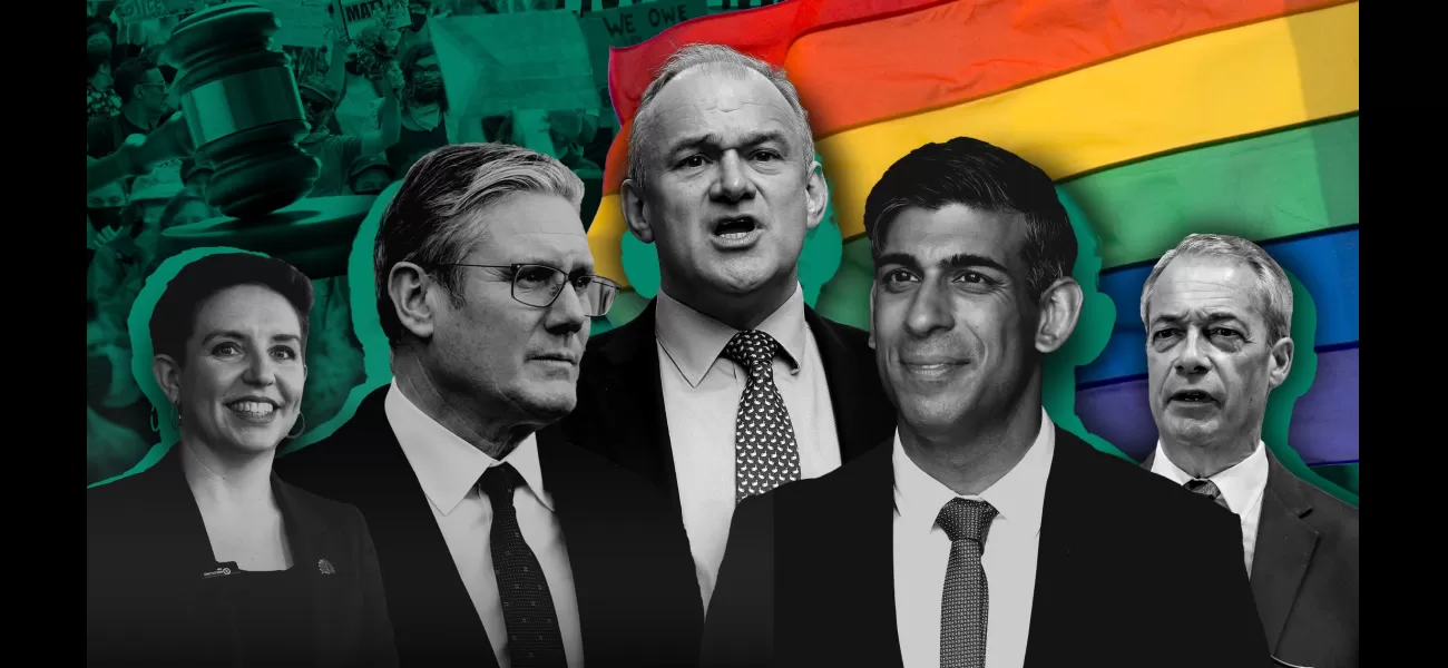 Who is the best candidate to support LGBTQ+ rights in the upcoming election?