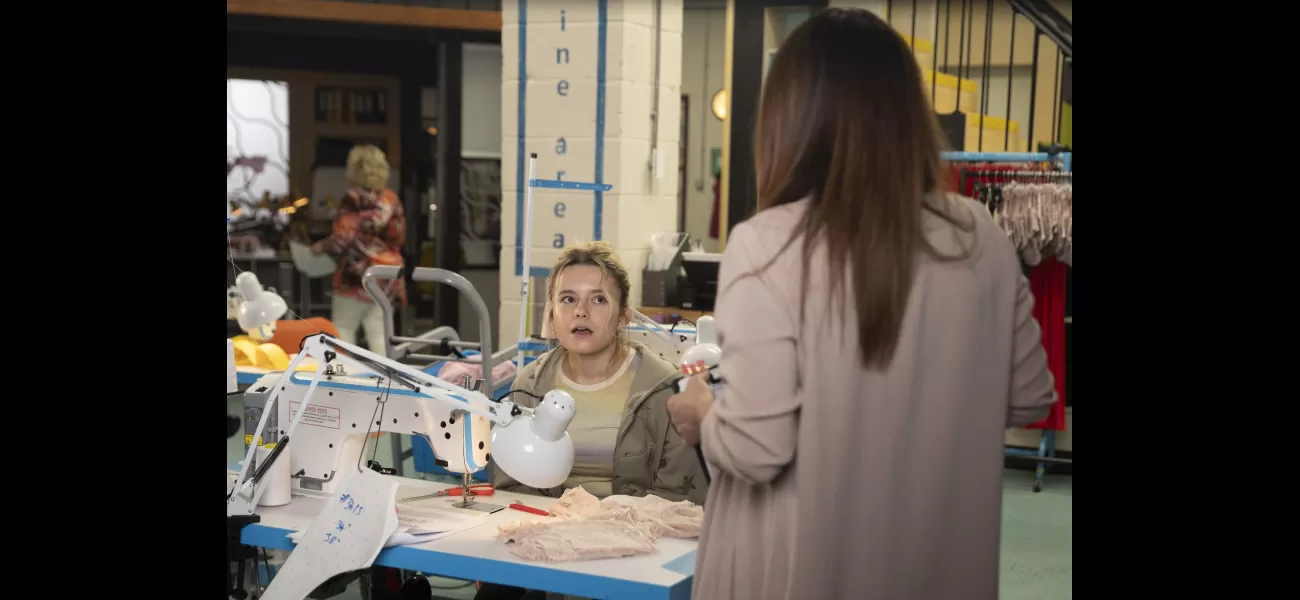 DS Swain's daughter Betsy is unhappy when Carla Connor dismisses her in Coronation Street.