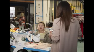 DS Swain's daughter Betsy is unhappy when Carla Connor dismisses her in Coronation Street.
