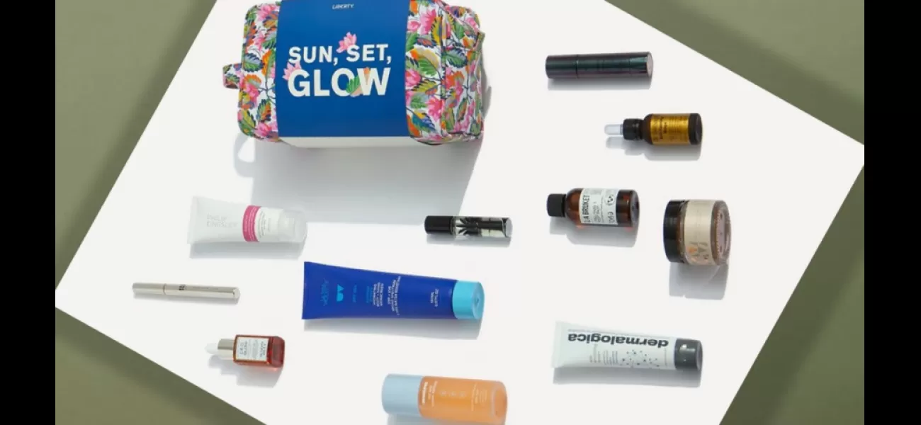 Get Liberty's Sunset Glow Kit worth £377 for only £115.