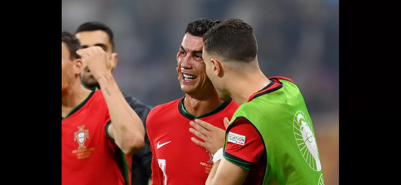 Ronaldo's emotional outburst during Euro 2024 victory was due to a personal motive.