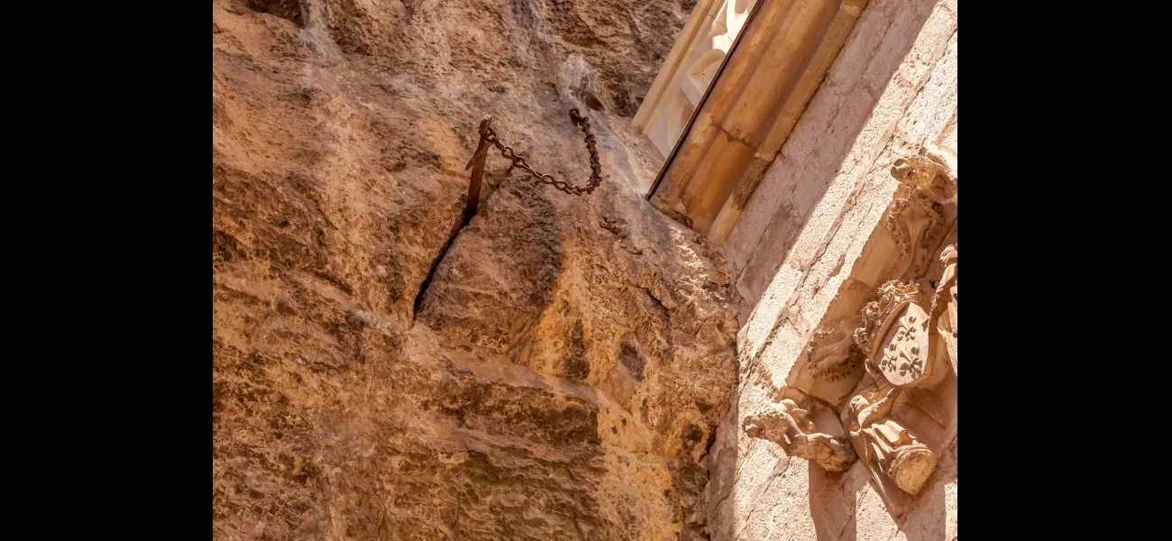 Legendary sword, 'Excalibur', stuck in rock for centuries, vanishes without explanation after 1,300 years.