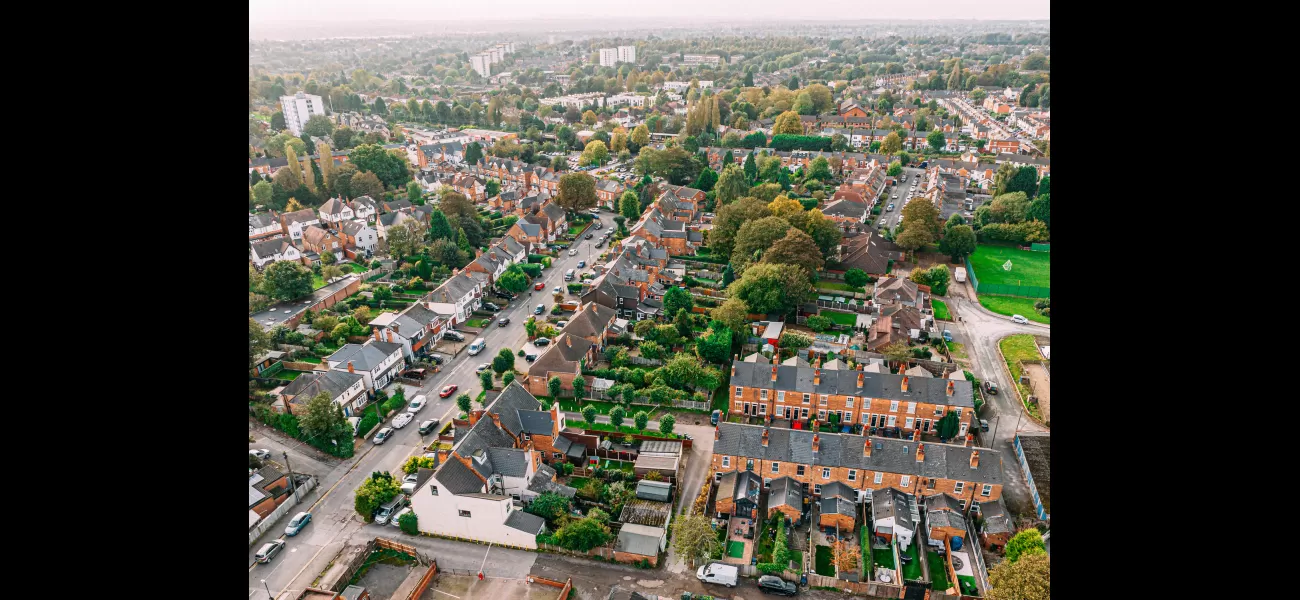 Rent prices outside London have surged above £1,300 per month.