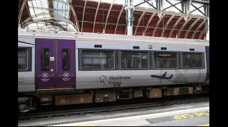 Travel disruptions between Heathrow and London due to blocked tunnel and subsequent train cancellations.