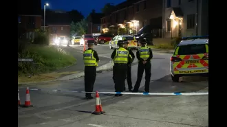 Female suspect apprehended for fatally stabbing a man in a rural area.