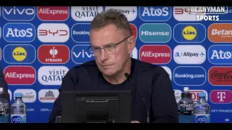 Rangnick takes a swipe at England following Austria's elimination from Euro 2024.