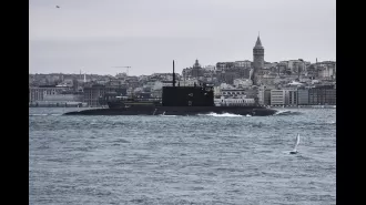 Putin's submarines spotted near Ireland on secret missions.