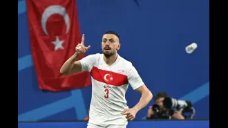 Euro 2024 player may be banned for making prohibited gesture during victory celebration.