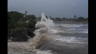 Beryl devastates Caribbean island, leaving it flattened in its wake.