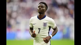 Stuart Pearce accuses a player from England of not supporting Bukayo Saka during Euro 2024.