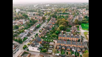 Rent prices outside London have surged above £1,300 per month.