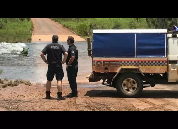 Urgent search underway for 12-year-old boy who disappeared after being attacked by a crocodile while swimming.