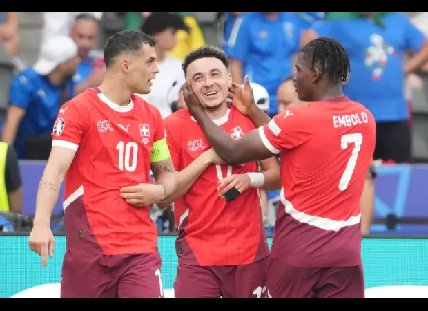 Retired Swiss player Senderos cautions England before their Euro 2024 match.