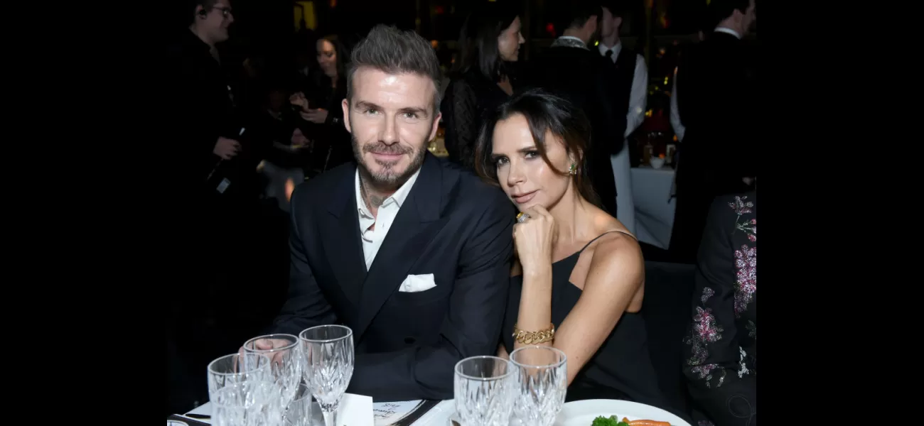 The Beckhams have been compared to royalty after sporting their famous purple wedding outfits 25 years after their wedding.