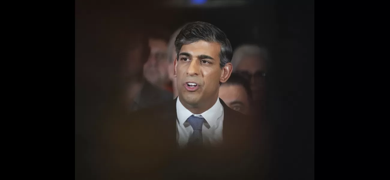 UK's Prime Minister Sunak worries about losing his position as Conservatives face potential defeat.