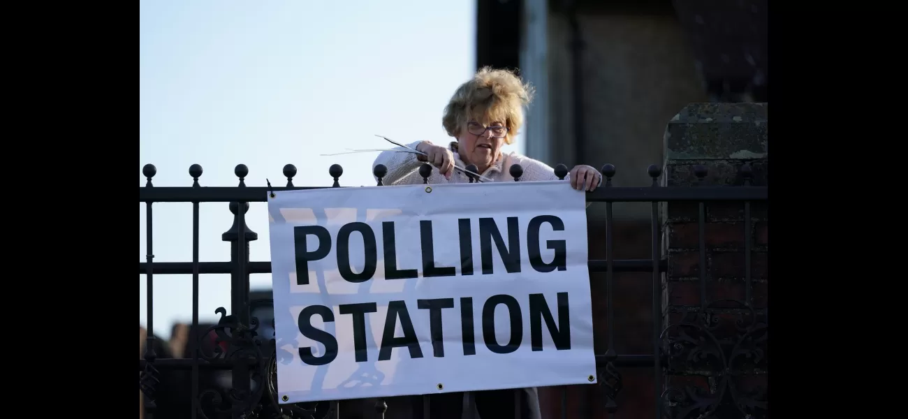 Voting day begins as polling stations open across the UK for the General Election.