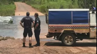 Police found human remains while searching for a missing NT girl believed to have been taken by a crocodile, causing devastation.