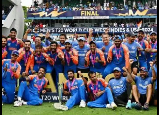 The Indian team that won the T20 World Cup will celebrate with an open bus road show and felicitation at Wankhede.