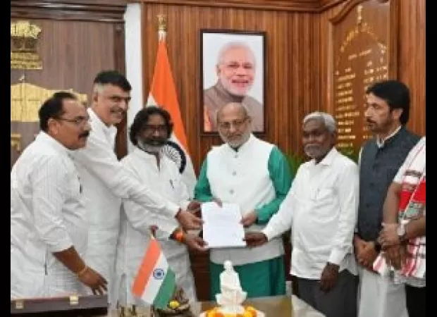 Champai Soren steps down as Jharkhand CM, Hemant takes over as new leader to form government.