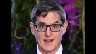 In an unusual and unsettling situation, Louis Theroux remembers taking photos of himself during a riot.