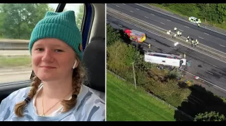 15-year-old girl killed in M53 coach crash was among the few who wore a seatbelt.
