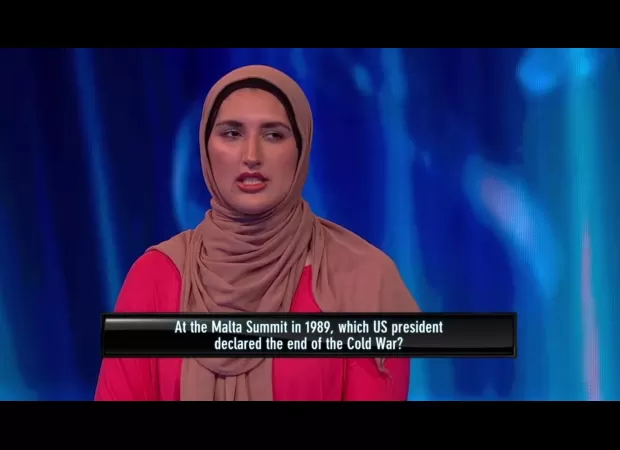 A contestant on ITV quiz show mistakenly believed Abraham Lincoln was still alive in 1989.