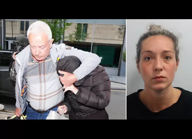 Rebecca Joynes sentenced for sexual relations with two students, cries in court.