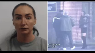 A prison guard married an inmate and together they ran a drug operation.