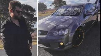 Hoon causes disturbance at funeral, damages cars.